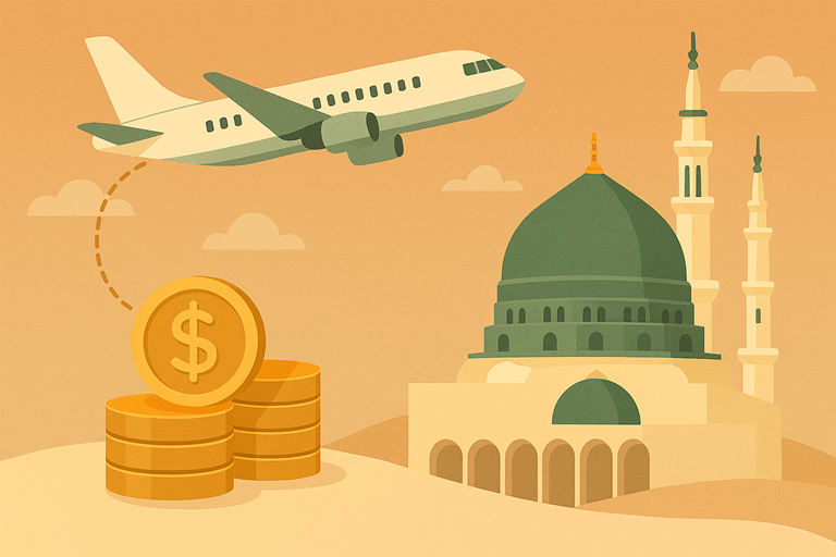 أفضل الطرق لحجز طيران رخيص لرحلة العمرة